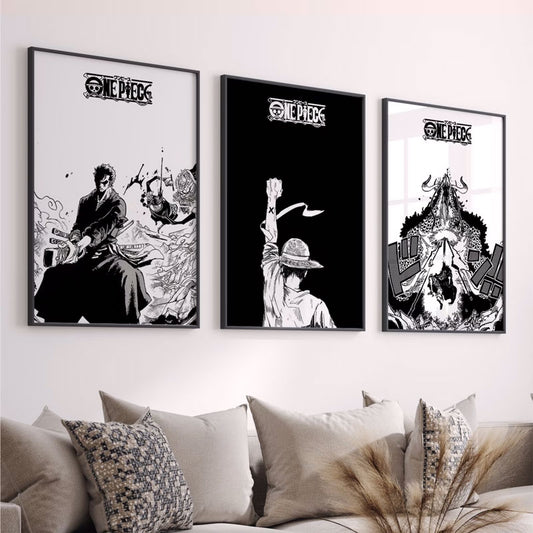 One Piece Anime canvas print wall art