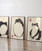 wall art Matsumoto Hogi Frog Print