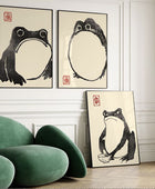 wall art Matsumoto Hogi Frog Print