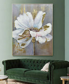 Large Flower Painting print on canvas , Home decor,Luxury flower wall art