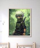 Anime Wall Art, Naruto Decor Room, 4 piece , Gift Friend & for children's