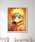 Anime Wall Art, Naruto Decor Room, 4 piece , Gift Friend & for children's